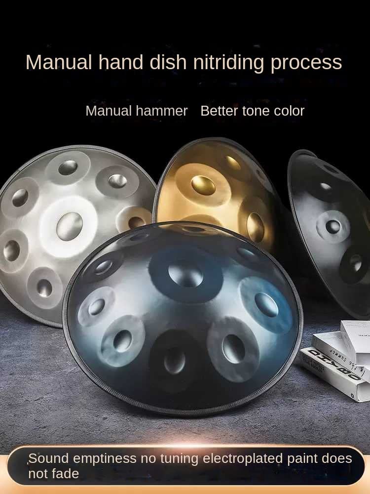 Amazon｜ハンドパン メジャー ハンドパン ドラム 9/10 ノート 22