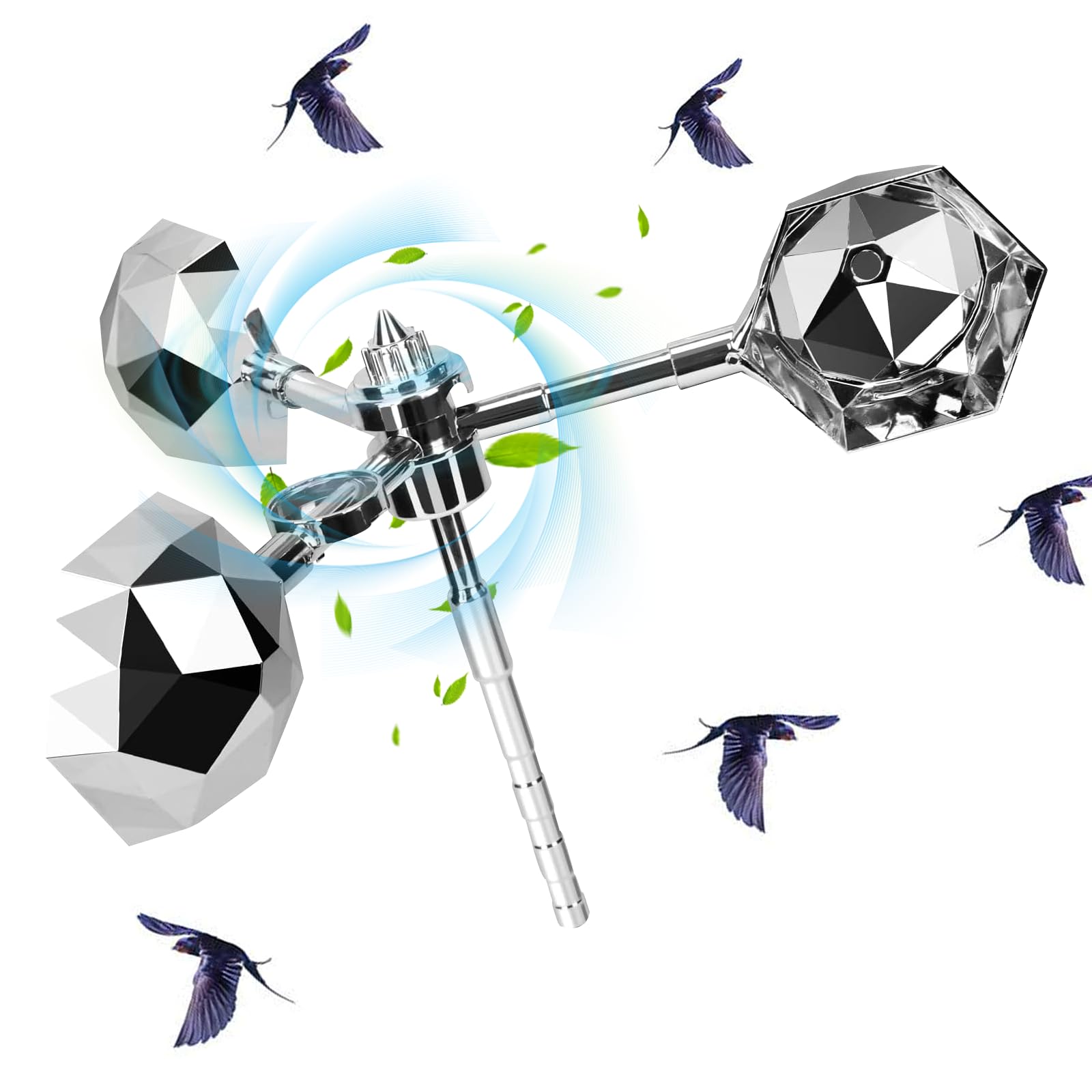 Effaroucheur Oiseaux, Repulsif Oiseaux-Réfléchissant Repulsif Oiseaux