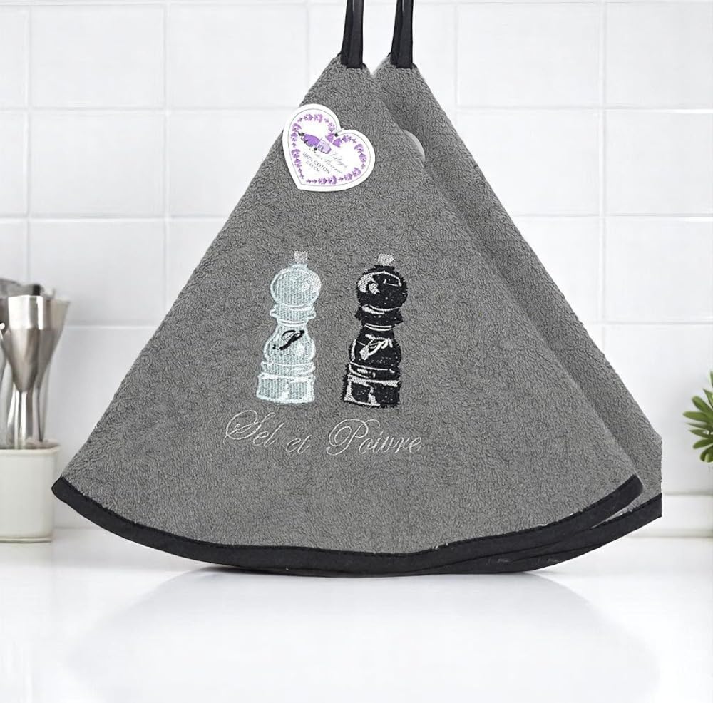 PREZIOSA HOME Set Strofinacci Da Cucina Canovacci In Spugna Cotone