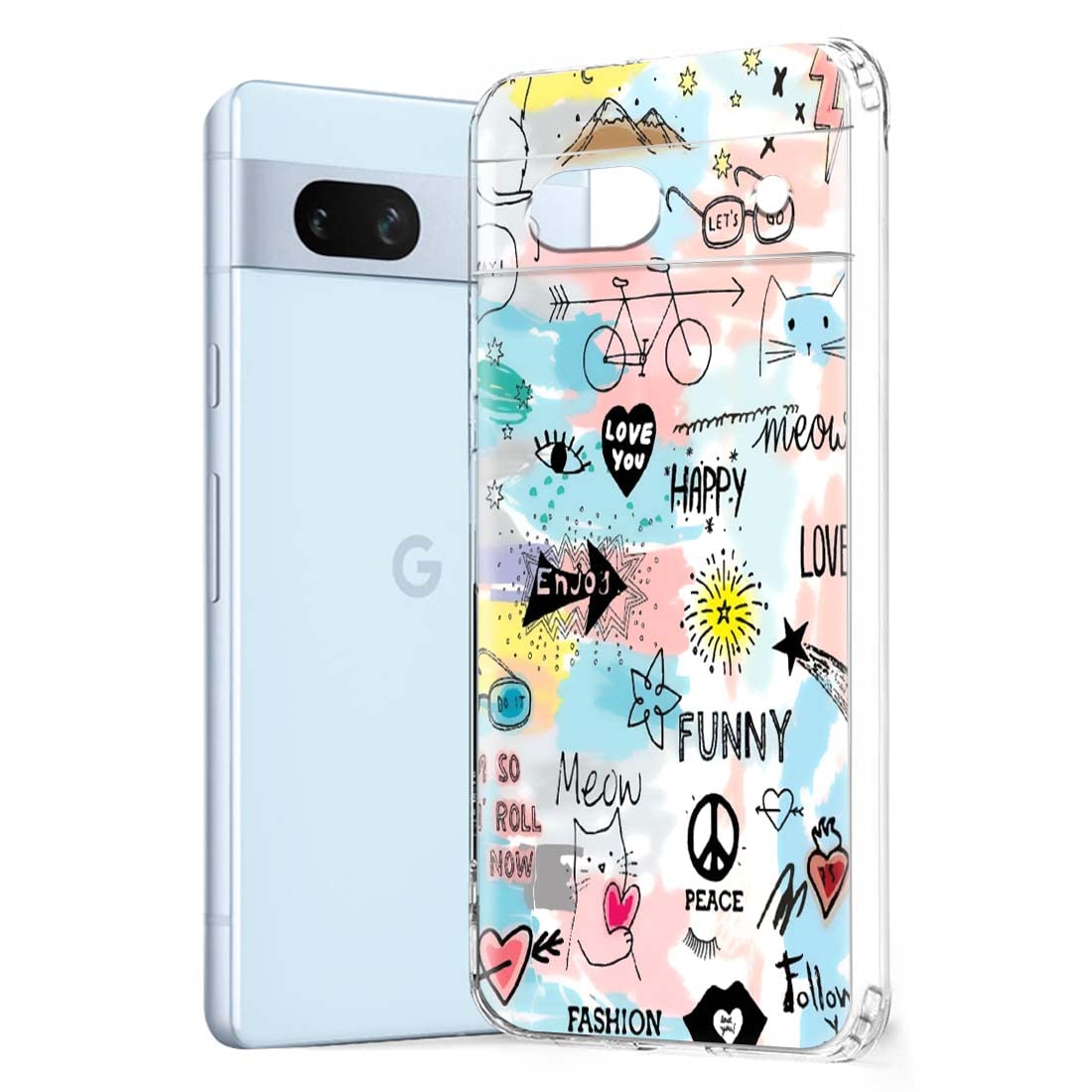 Fashionury Soft Silicon Printed Designer Mobile Back Cover for Google Pixel 7a -D0126 (B0C6FLZWWD) Amazon Price History, Amazon Price Tracker