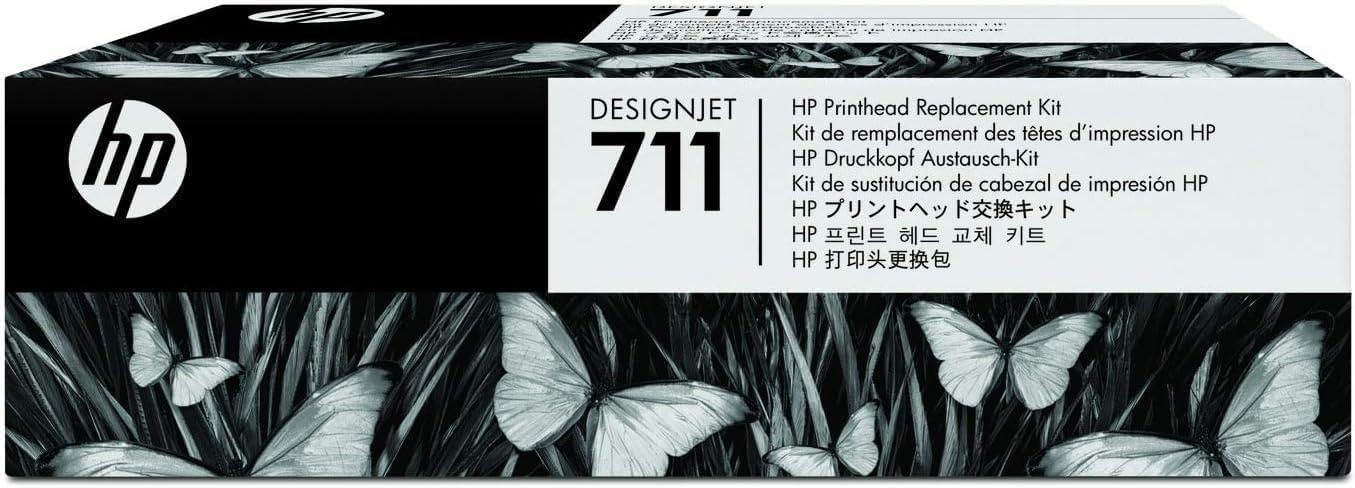HP 711, Testina di Stampa Originale | Compatibile con HP DesignJet T120, T125, T130, T520, T525, T530 (C1Q10A)
