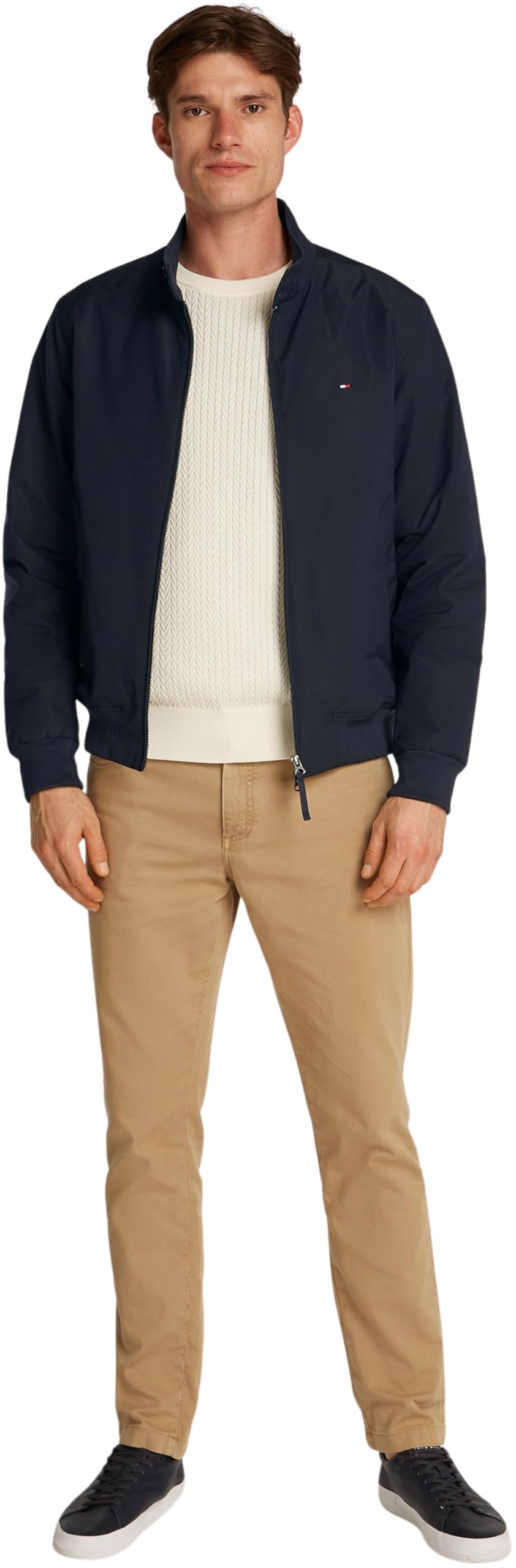 Tommy Hilfiger Uomo Giacca a Vento Harrington Impermeabile
