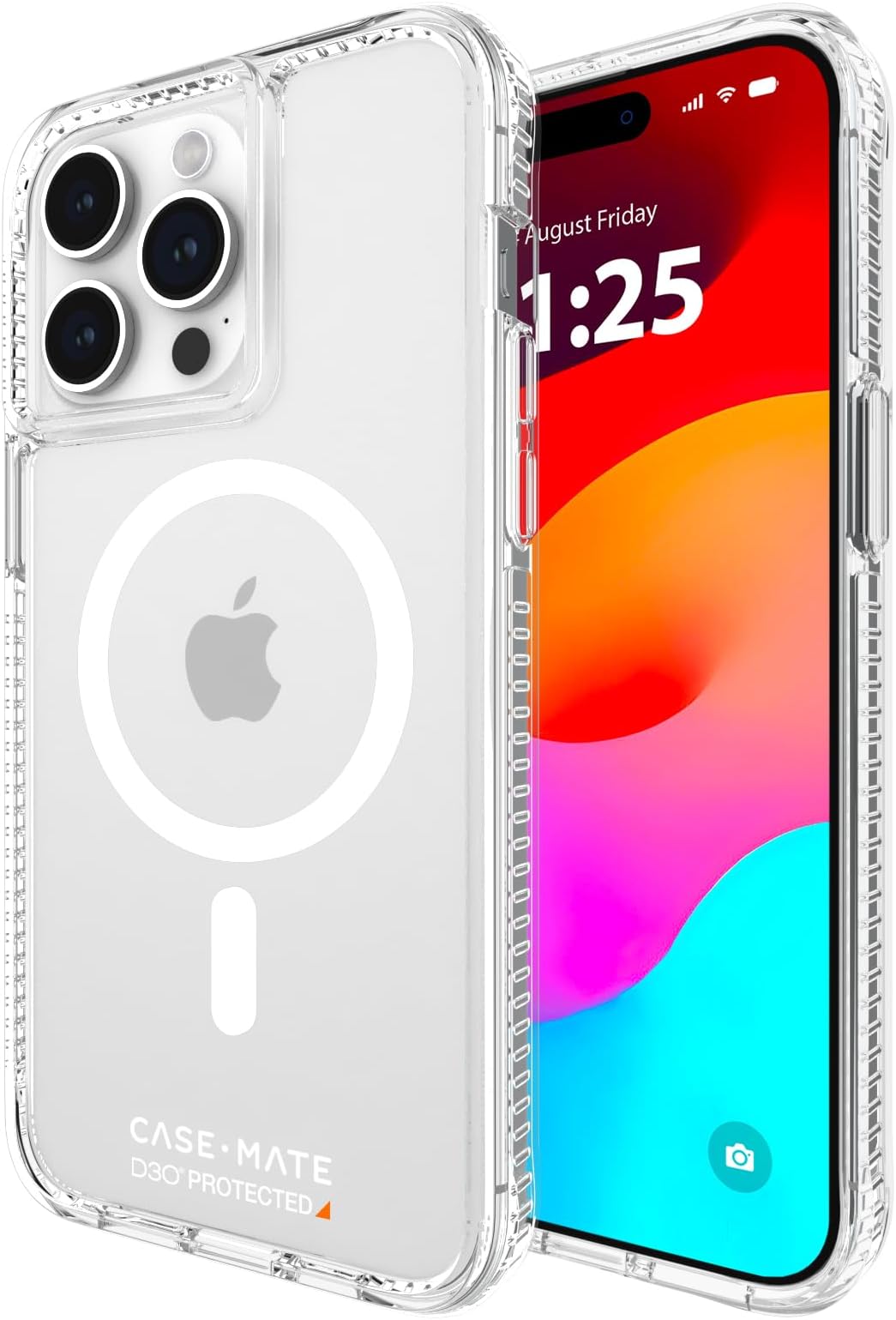 Ultra Tough Clear iPhone 15 Pro Max Case [16FT D3O Drop Protection] [Compatible with Magsafe] Slim Phone Case for iPhone 15 Pro Max 6.7", Shockproof, Anti Yellow, Anti Scratch Tech