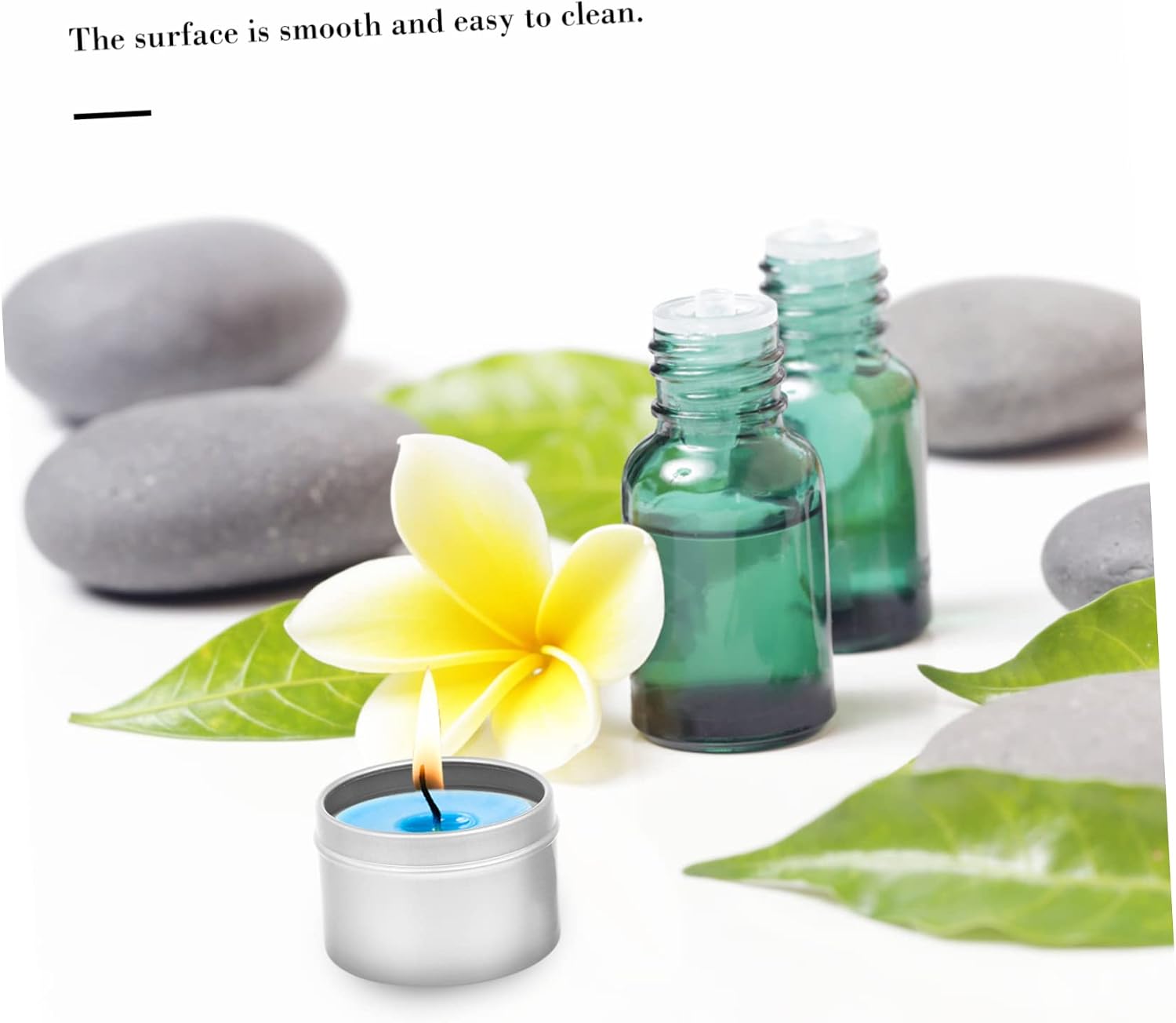 6pcs Aluminum Cans Round Shaped Tins Smooth Surface for Candles Cosmetics Storage