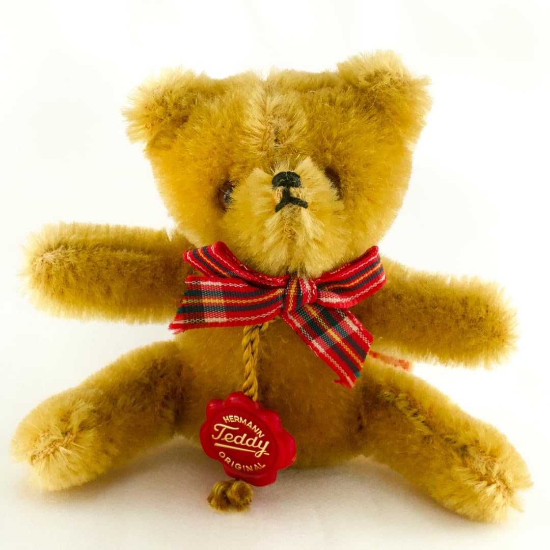 HＥRMANN テディベア 赤いリボン付き、2体 Amazon.co.jp: テディハーマン（Teddy-Hermann） Teddy Bear