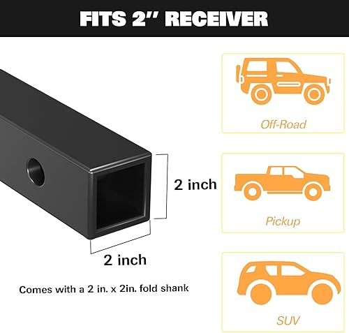 Miniatura 27 de WEIZE Portaequipajes resistente de 54 x 34 pulgadas, cesta de carga para techo con bolsa impermeable, correa de amarre, red, extensión de estante