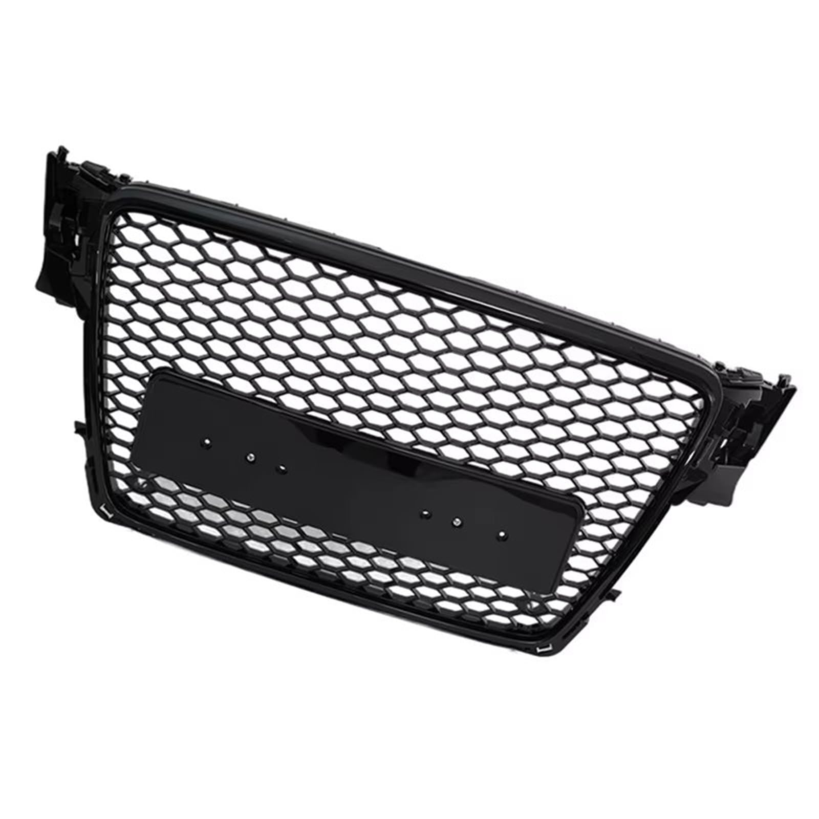 Grille capot de rechange pour pare chocs avant A4 B8 calandre cassée noire - 8