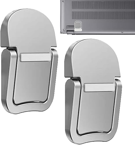 Miniatura 9 de Soporte plegable para laptop  Soporte ajustable de ABS para laptop, elevador de escritorio compacto, soporte portátil para portátil  Soporte