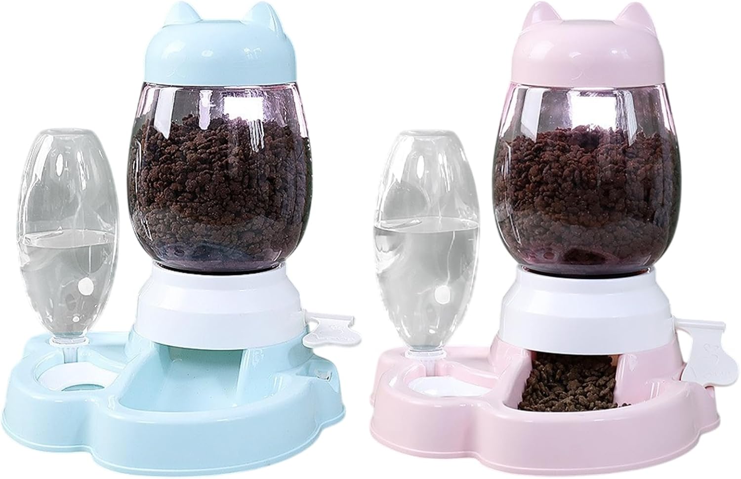 Automatic Dog Feeder | Dog Treat Puzzle Slow Feeder Water Dispenser | Interactive Toys, Puppy Puzzle Toys Push-Type, Large Capacity, Enrichment Pet Supplies