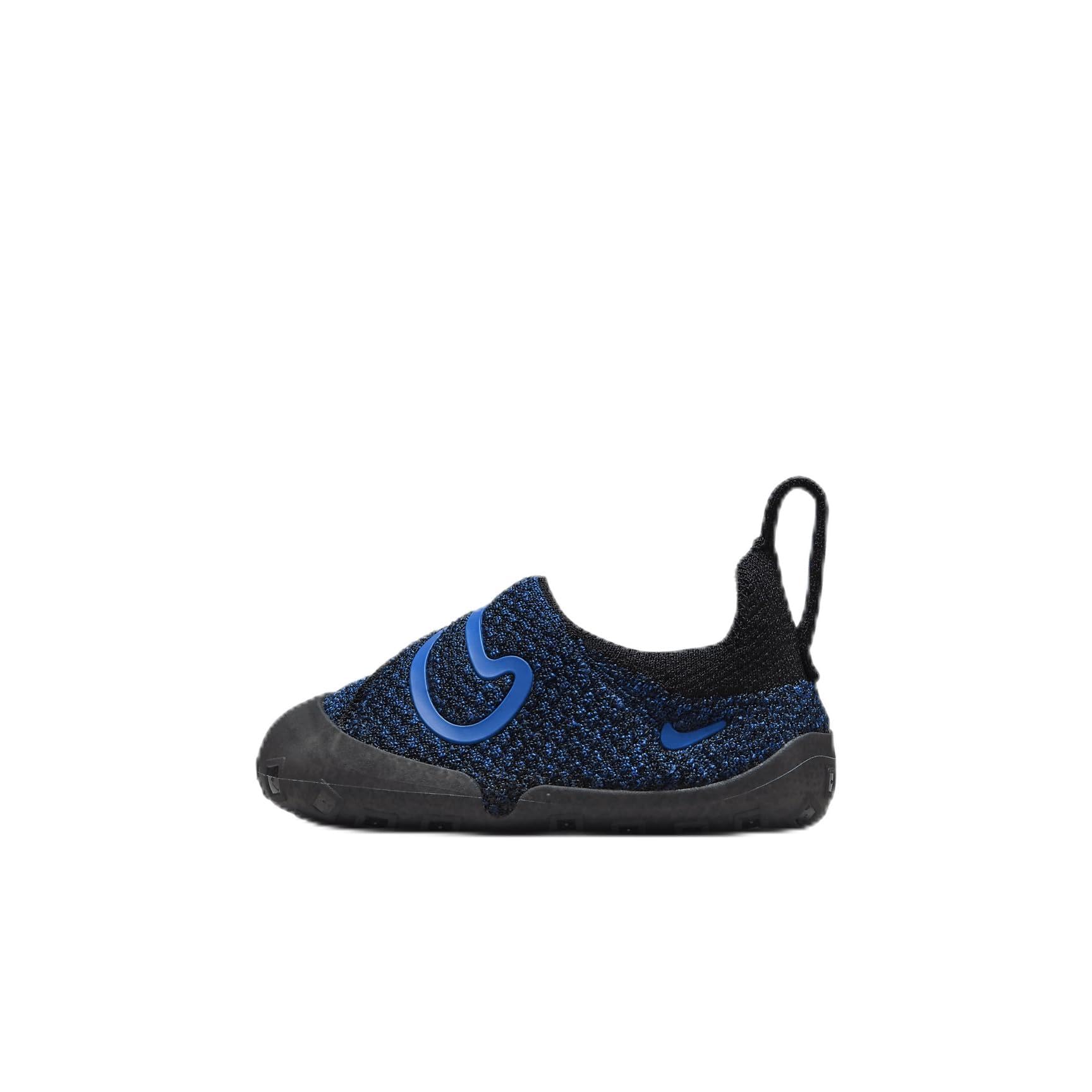 Nike Swoosh 1 Baby/Toddler Shoes (FB3244-401, College Navy/Black/Game Royal) Size 3