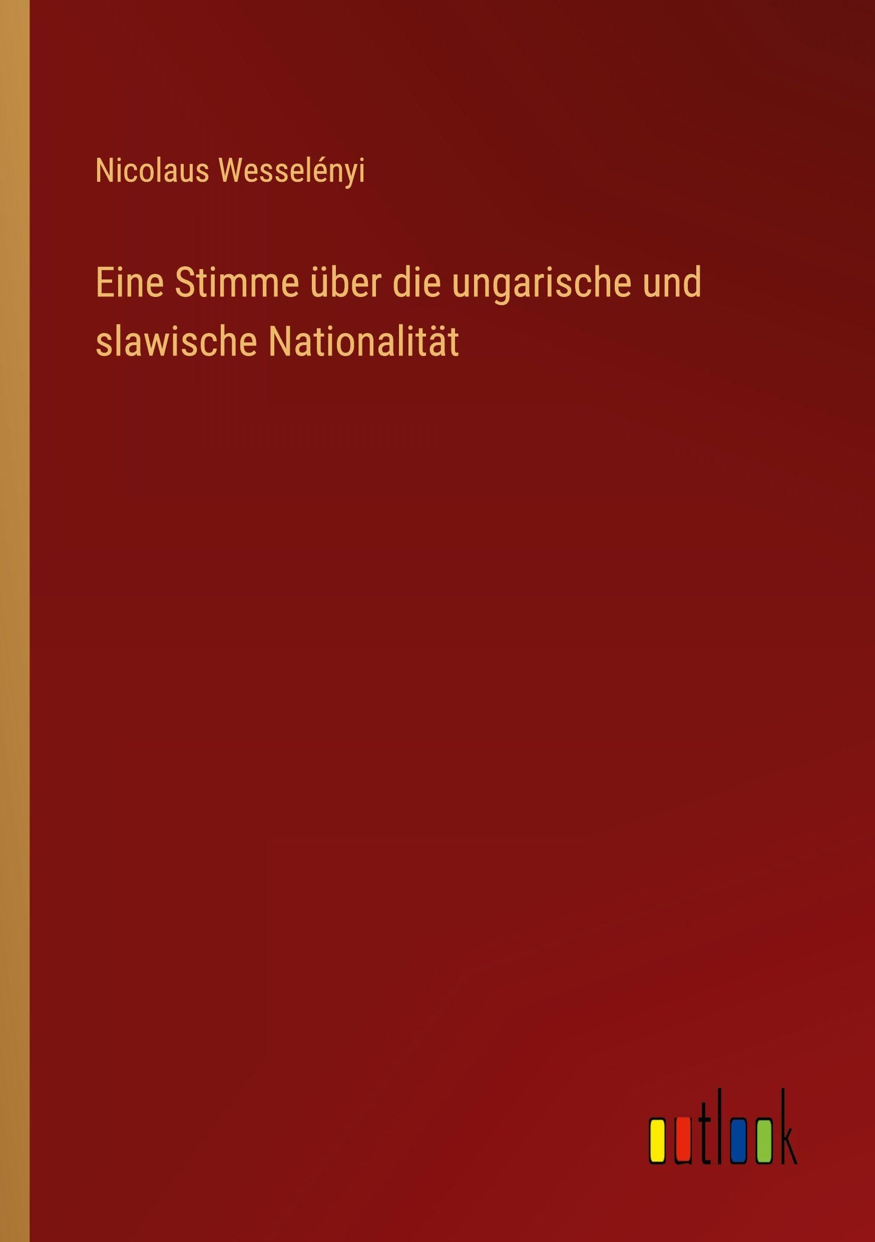 Eine Stimme über die ungarische und slawische Nationalität