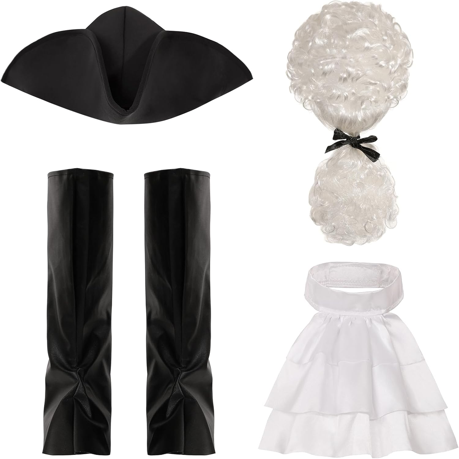 SIZGAROOT George Washington Costume for Boys Kids Colonial Alexander Hamilton Costume - Image 3