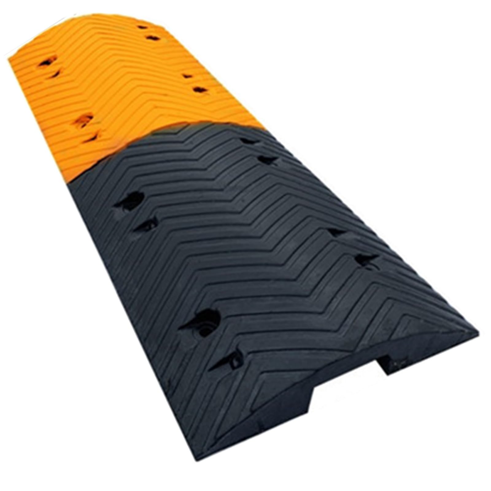 Pasacables de Suelo para Proteger Las Cables Protector, Protector de Cables para Suelo Exterior, 1 Canal, Resistente, Oculta Cables, Mangueras y Tuberías de Forma Segura, 100 X 35 X 9,5 Cm