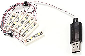 DIY LED Light USB Charging Decorative Brick Lamp ABS High Efficiency Low Power Consumption for Model Decoration Suitable for DIY Enthusiasts