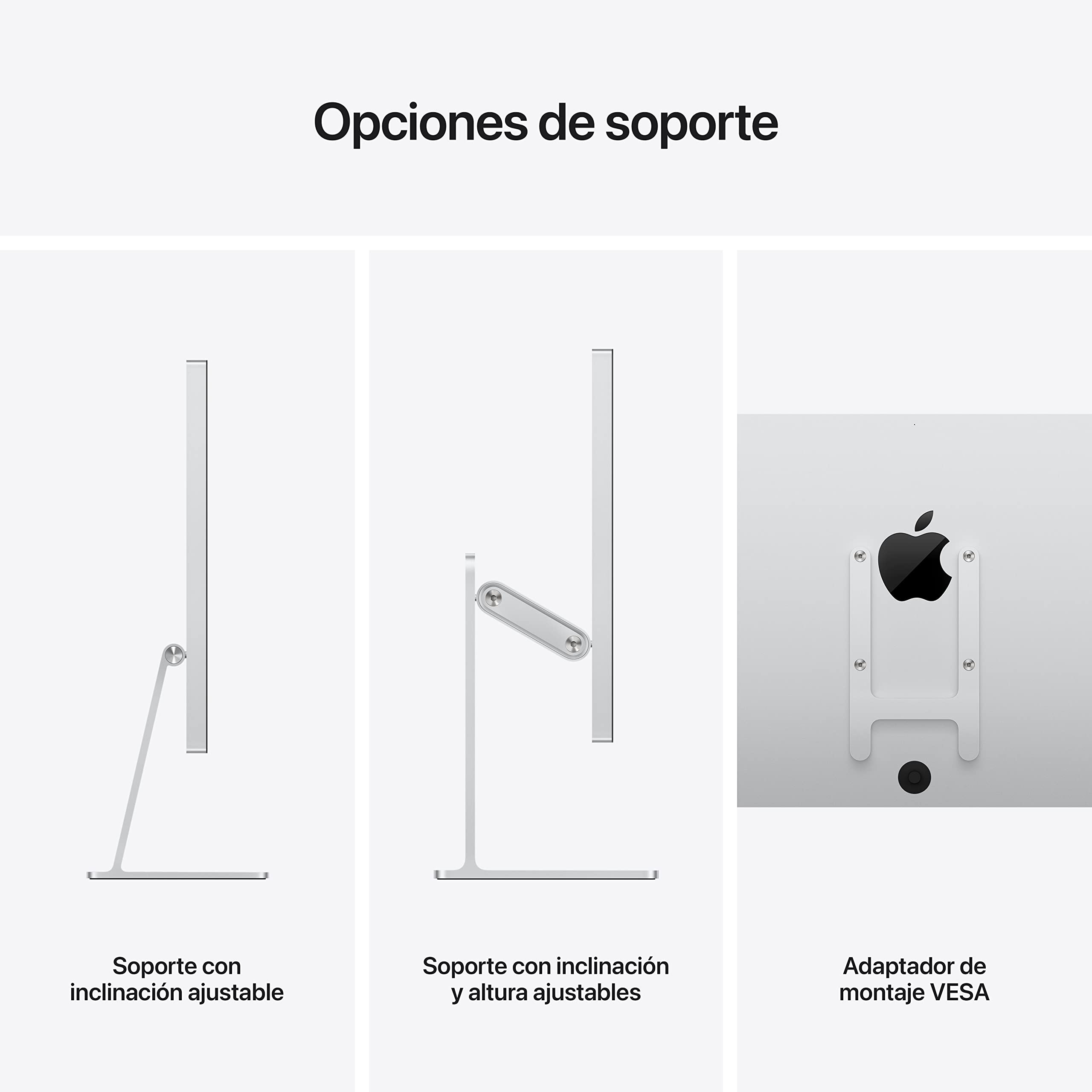 Apple Studio Display - Vidrio estándar - Adaptador de Montaje VESA ​​​​​​​ (2025)