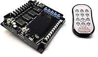 GAMA Electronics RF340-4PR-ASL: 12VDC 4-Motor RF Remote Control System, Polarity Reversing for RV Leveling Jacks, 100ft Range