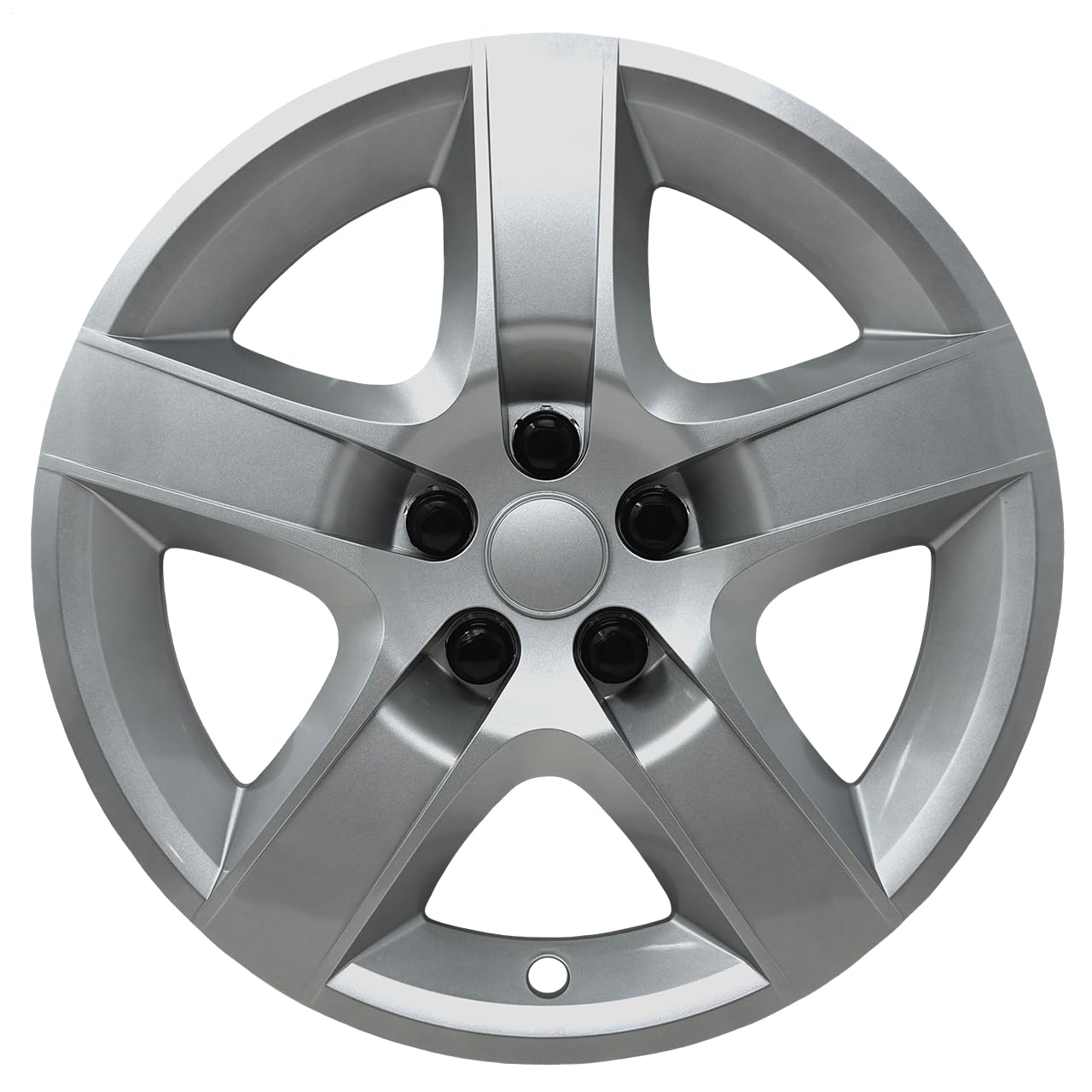 Premium Replica Hubcap, Replacement for Chevy Malibu 2008-2012, 17-inch Wheel Cover (1-Piece)