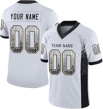 Custom Football Jersey Printing Personalized Football Shirts Sports Uniform for Men Women Boy