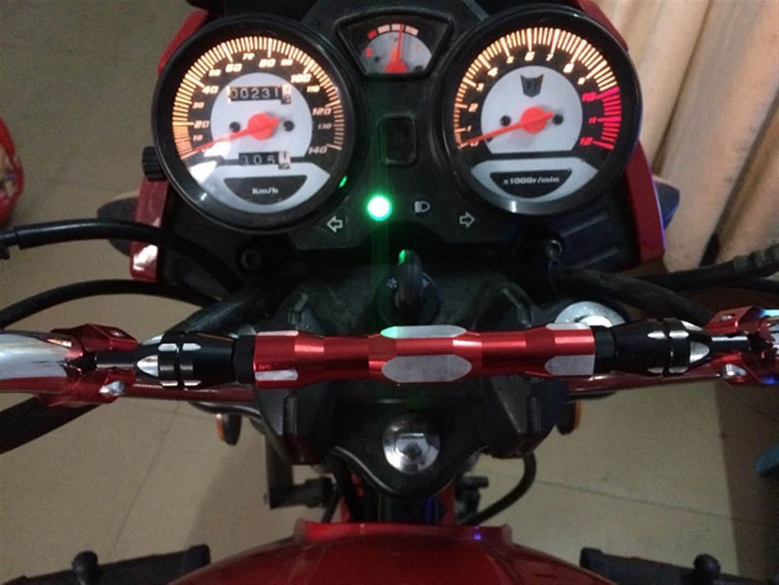 Motocykl Balance Bar Stojak Na Telefon Komórkowy Poprzeczka Dźwignia Dla Honda Adv 150 Cbf 150 Xadv 750 Cb 300r Cb 250 (Kolor : Yellow, Rozmiar : 1)