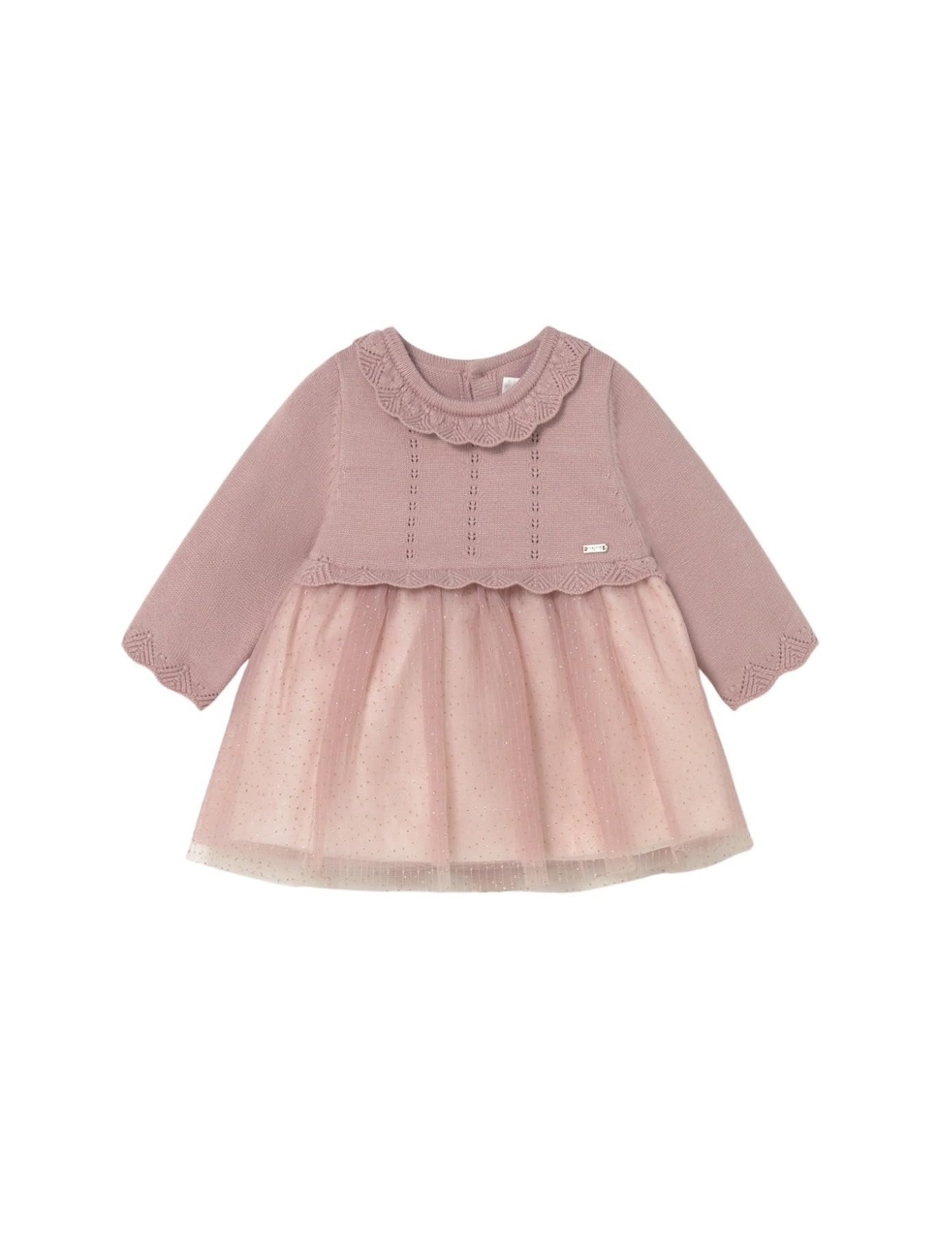Mayoral Vestido Tricot y Tul para bebé niña