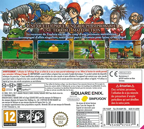 Dragon Quest VIII 'Odyssée du roi maudit Jeu 3DS - vue 4