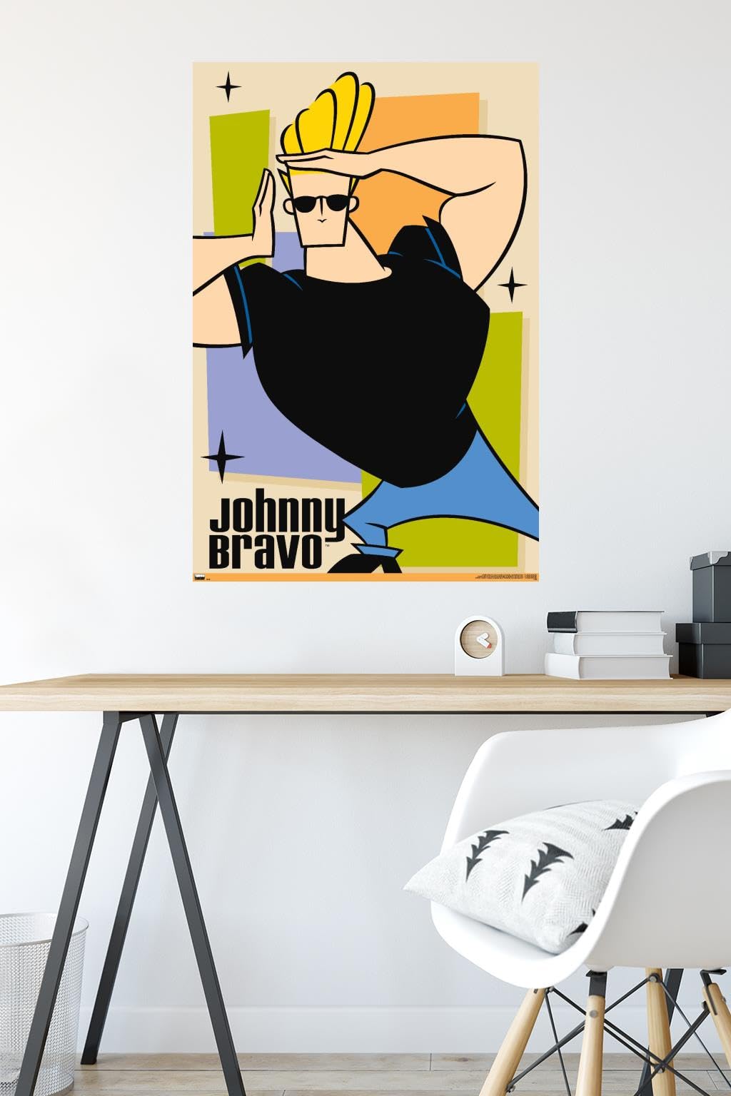 Amazon.com: Trends International Johnny Bravo - Pose Wall Poster