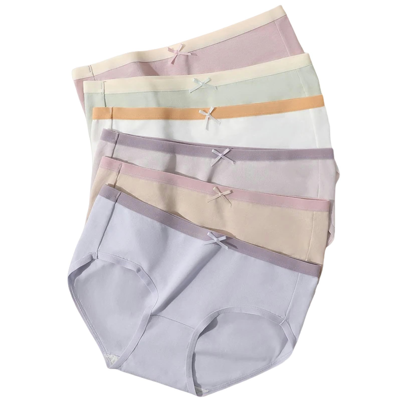 Underwear Women Knickers Sexy Stringi Cheeky Hipster majtki bikini majtki plus size bielizna z koronkowym wykończeniem-8571-6-L (45-55kg)