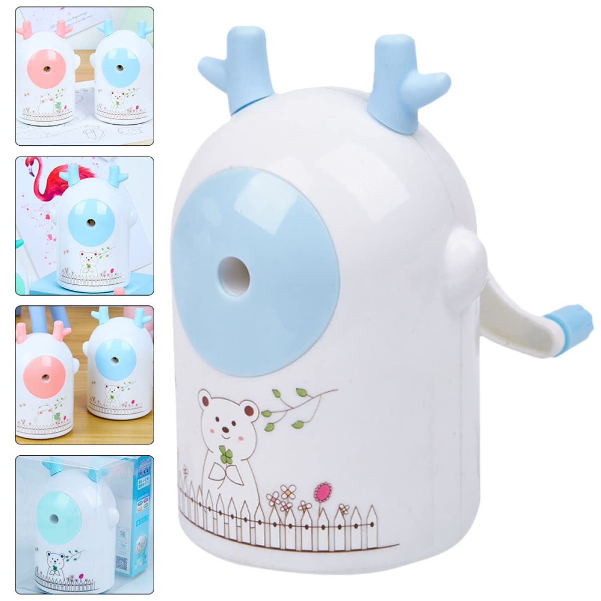 Ciieeo 3pezzi Temperamatite Animale Creativo Per Scuola Ufficio e Casa Resistente e Compatto Design Carino Per Studenti Per Compleanni e Festività