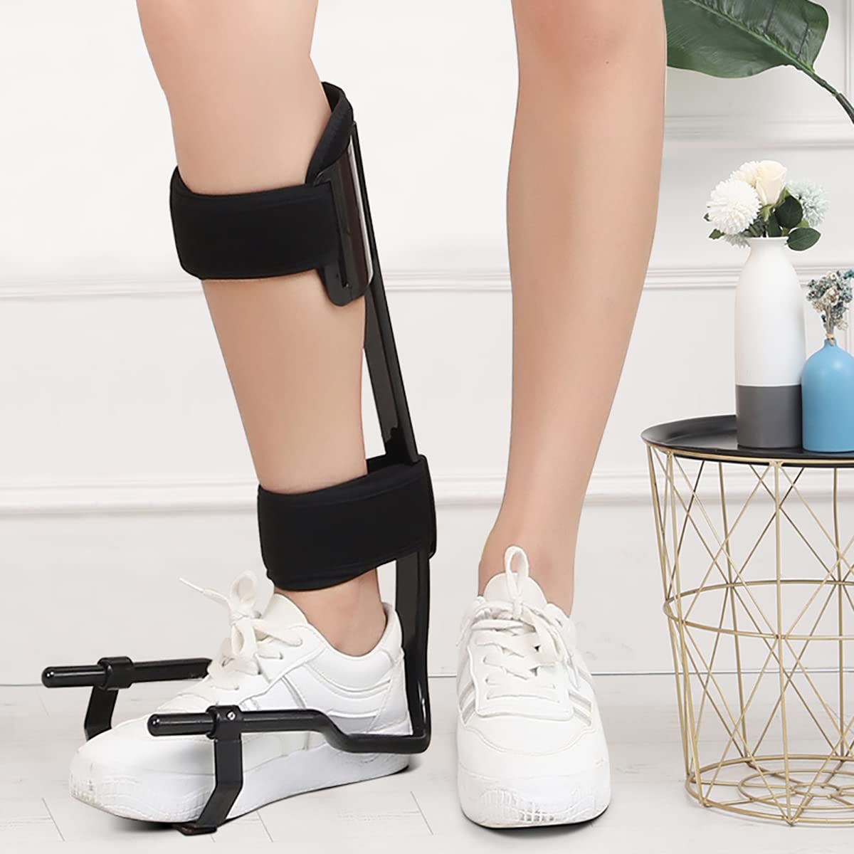 Ortesis De Tobillo Y Pie, Alivia El Arrastre Del Pie Ortesis De Tobillo Y Pie, Altura Ajustable, Para Pie Caído, Accidente Cerebrovascular, Hemiplejia, CVA, MS, Soporte De Asistencia Para La Marcha