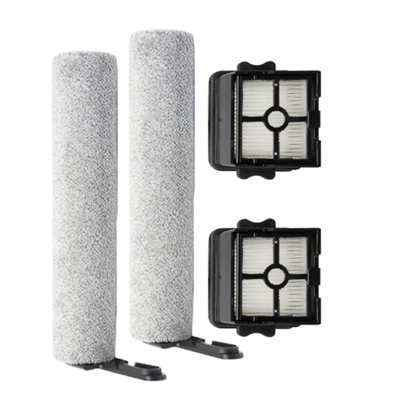 Kit de cepillo giratorio y filtro HEPA, 4 Uds., Compatible con piezas de repuesto de aspiradora en seco/mojado Laresar M3