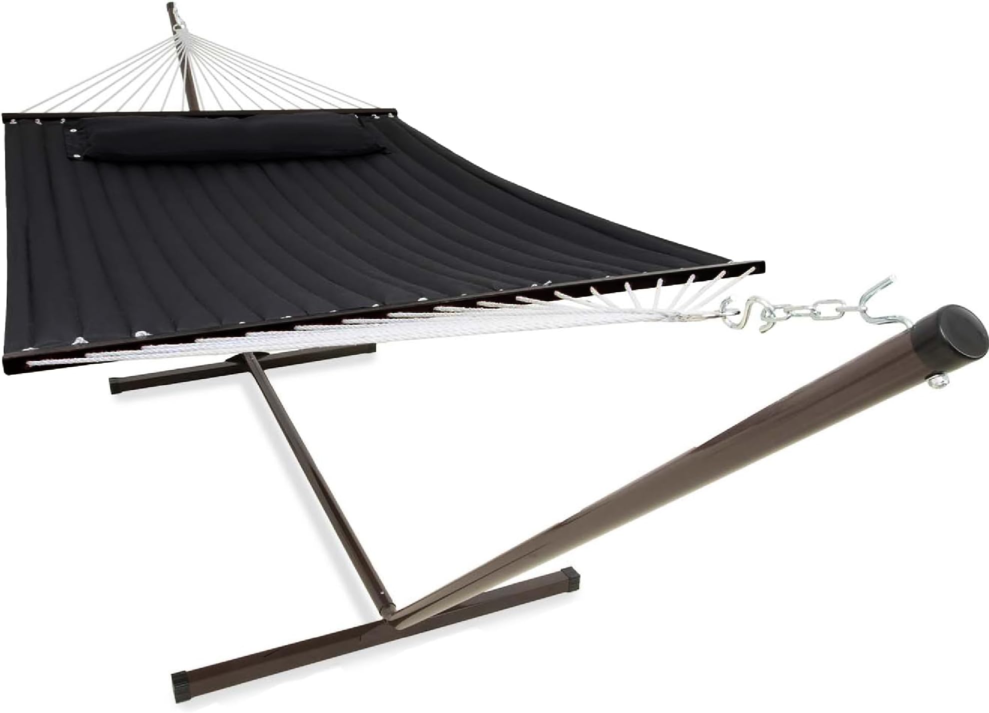 VITA5 Hammock with Stand Included - Home Must-Haves Outdoor Hammock Two Person for Summer - Portable Backyard Hammock with Stand - 2 Person Hammock Bed - 450lbs Capacity