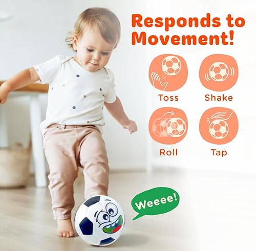 Miniatura 15 de Move2Play, Hilariously Interactive Toy with Music & Sound Effects Birthday Gift for Boy & Girl Ball for Toddler & Baby 6, 12, 18+ Months 1