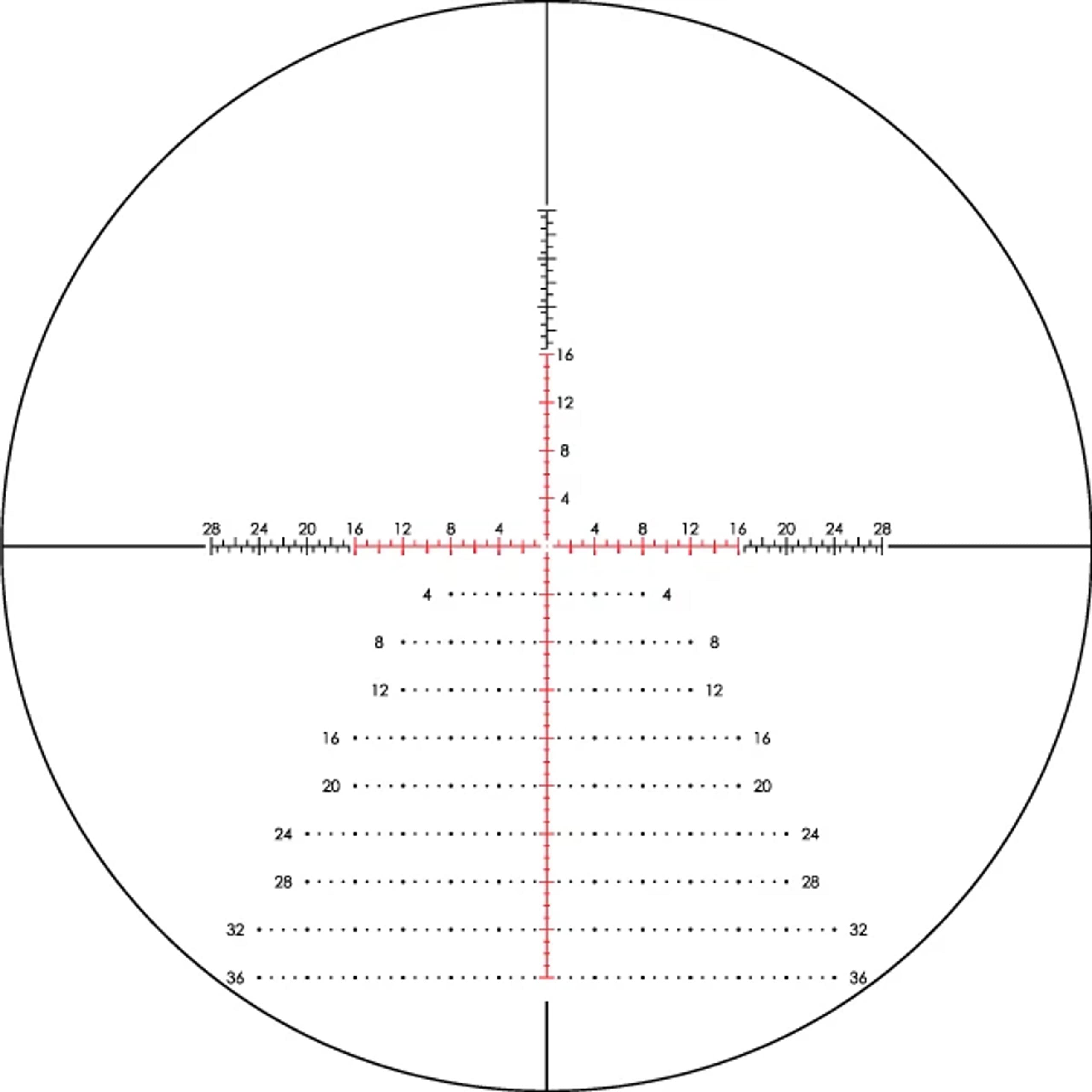 Luneta celownicza VORTEX RAZOR III HD 4-24x44 FFP | 34 mm, AO, EBR-7D, MOA