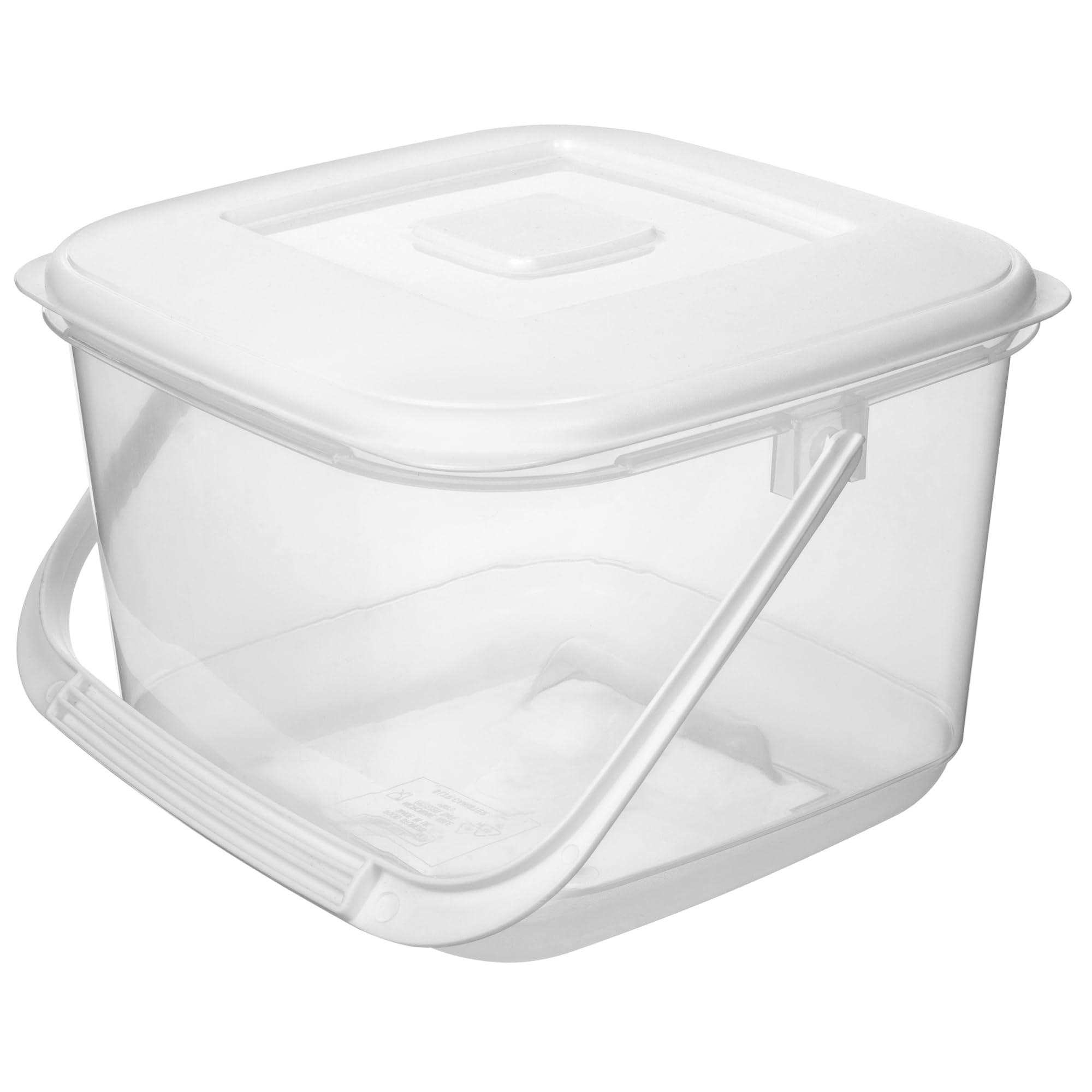 Hardys Airtight Food Storage Container | Large 6L Plastic Air-Locked Leak Proof Food Container | Microwave, Fridge, Freezer Safe Tub | Rice, Baking Flour, Cereal Container