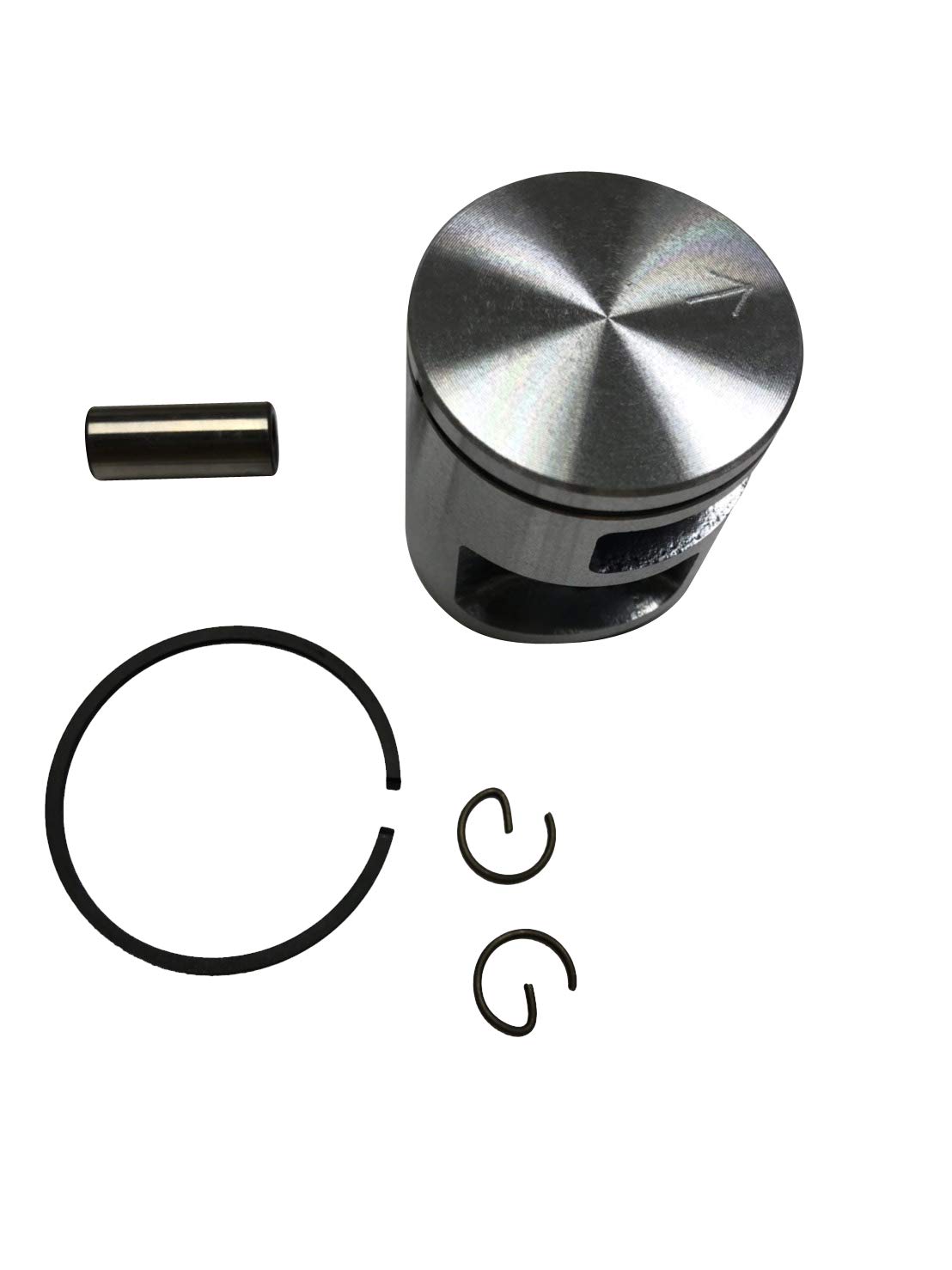 Kit de anillo de pistón de 41 mm, compatible con Husqvarna 435 435E 440e 440 E motosierra OEM 502625002 502625007