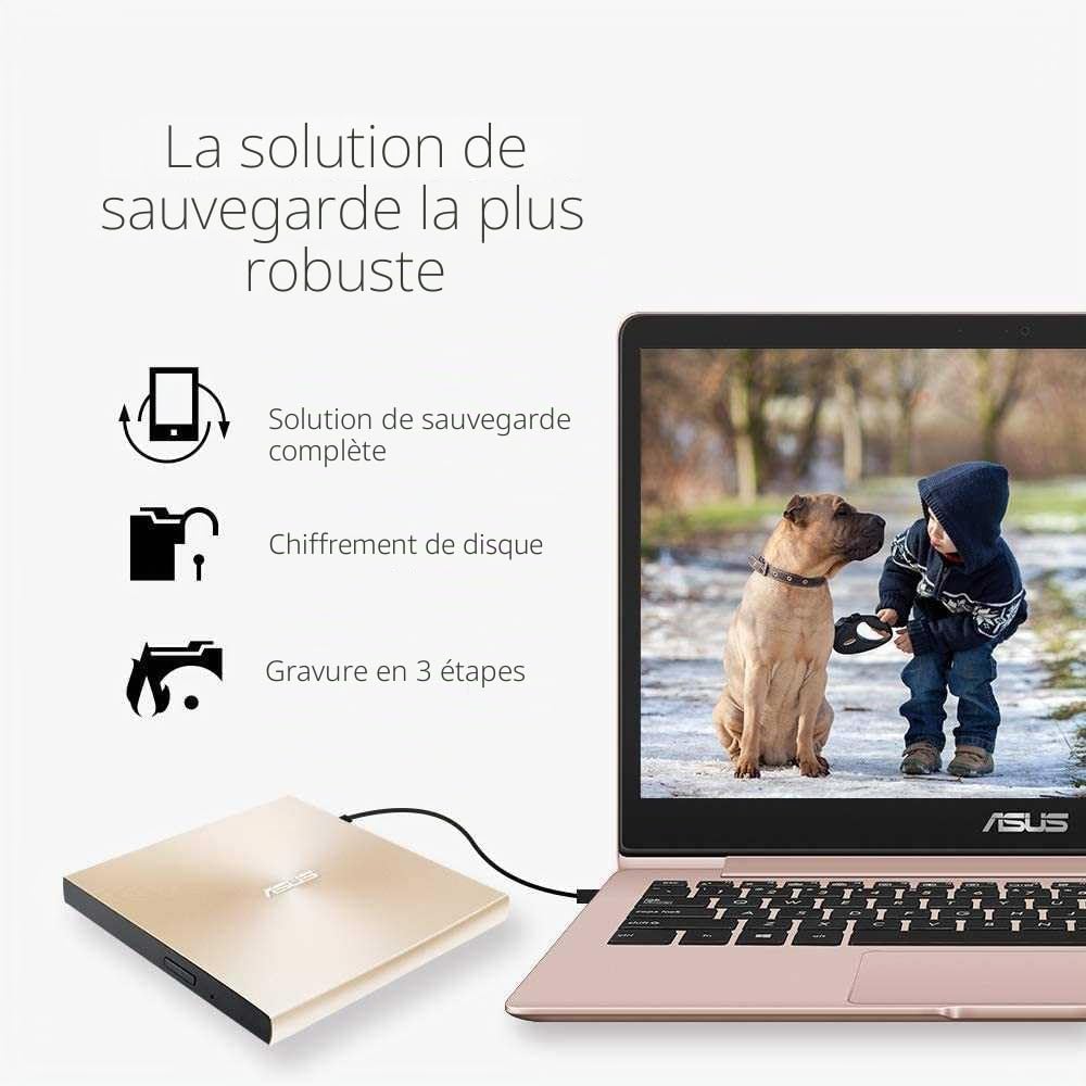 ASUS DVD RW DVD-REC SDRW-08U9M-U/BL 050mAh/2.4A, SDRW-08U9M-U_BLK_G_AS (SDRW-08U9M-U/BL 050mAh/2.4A)