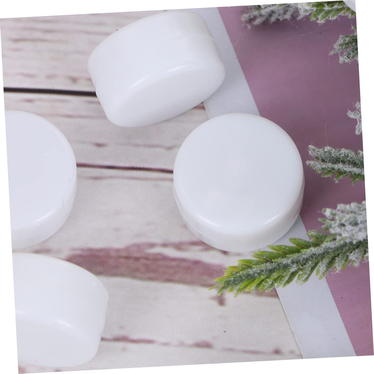 Milisten 50pcs Ringing Accessories Babies Squeakers Replacement Rattle Insert Noise Maker Insert Rattles Pet Squeakers Sensory Squeakers Insert Accessories White