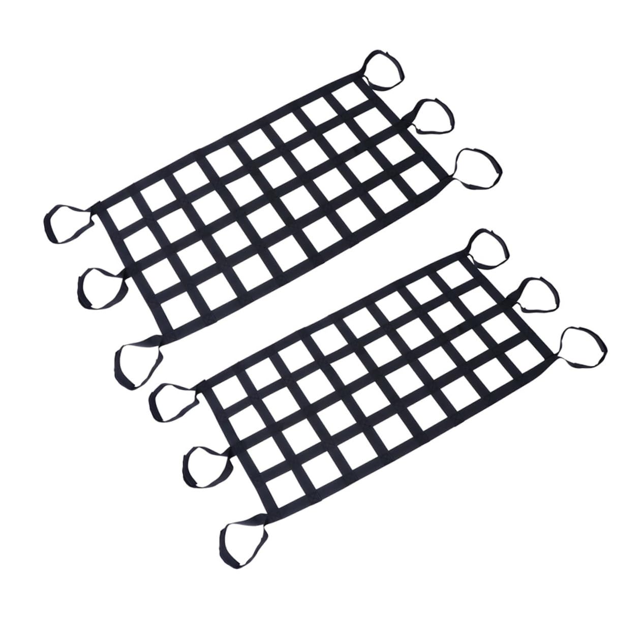 SOLUSTRE 2pièces Filet De Toit pour Voiture Filet De Rangement Élastique pour Bagages De Rangement pour Toit De Voiture