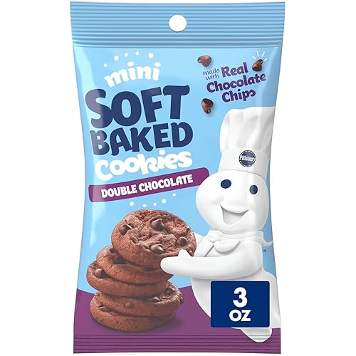Miniatura 5 de Pillsbury Mini galletas dobles de chocolate, 6 unidades, 18 onzas (paquete de 9)