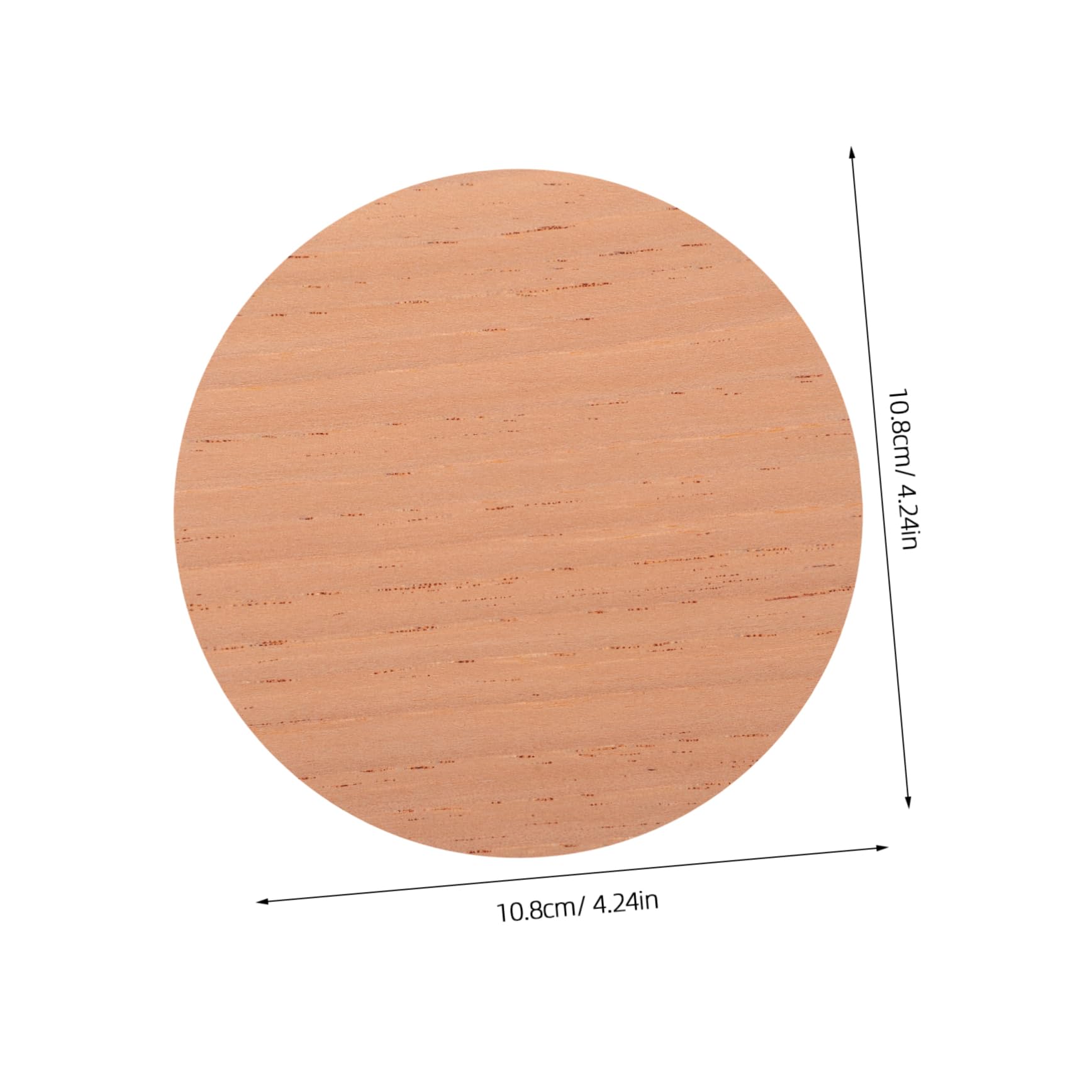 BESTYASH 2pcs Cedar Sheets for Round Dividers for Optimal Humidity Control and Freshness Maintenance Thick for Storage