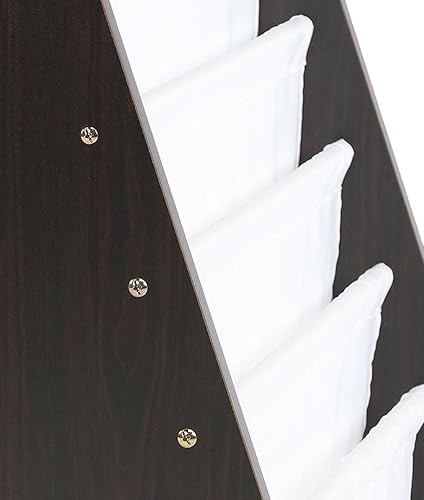 Miniatura 108 de Humble Crew Librero de almacenamiento para libros infantiles, gris/blanco, 4 niveles Gris/Blanco,verde (camo green),Gris/rosado,Madera