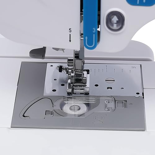 Miniatura 6 de Fetcoi Máquina de coser y bordar, computarizada, 75 diseños incorporados, área de área de aro de 4 "x 9.2", pantalla táctil LCD, puerto USB