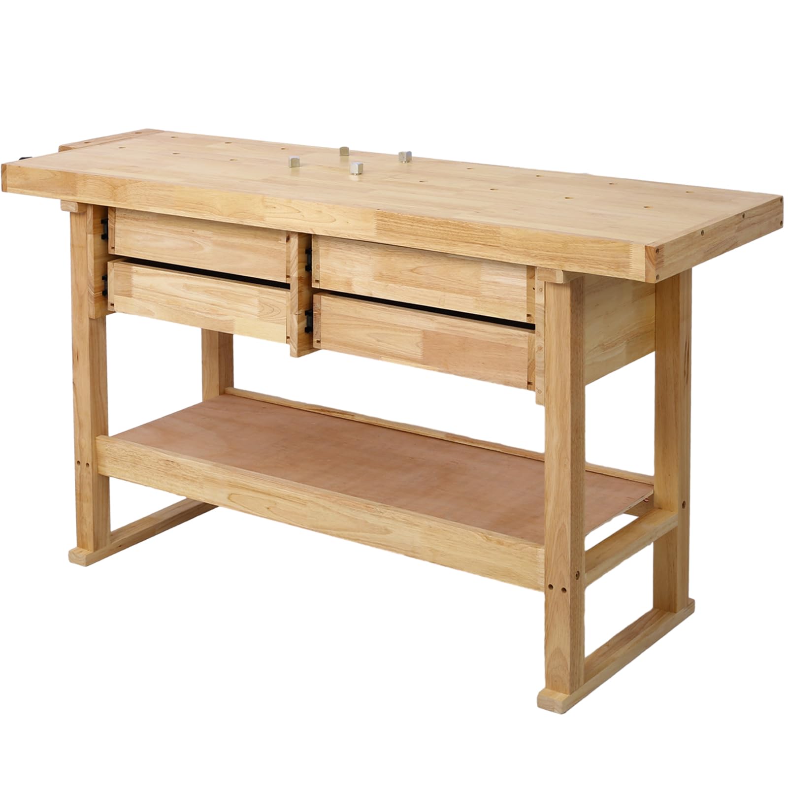 Craft Sauder 作業台 table working wood ◼️4drawers Pro Mango Sindoori Drawers, with Table Work Series 事務机・学習机