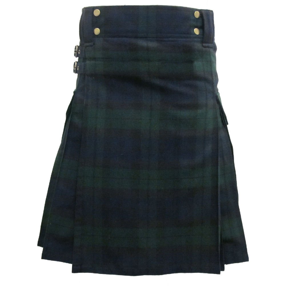 Tartanista - Kilt de travail pour homme - avec poches