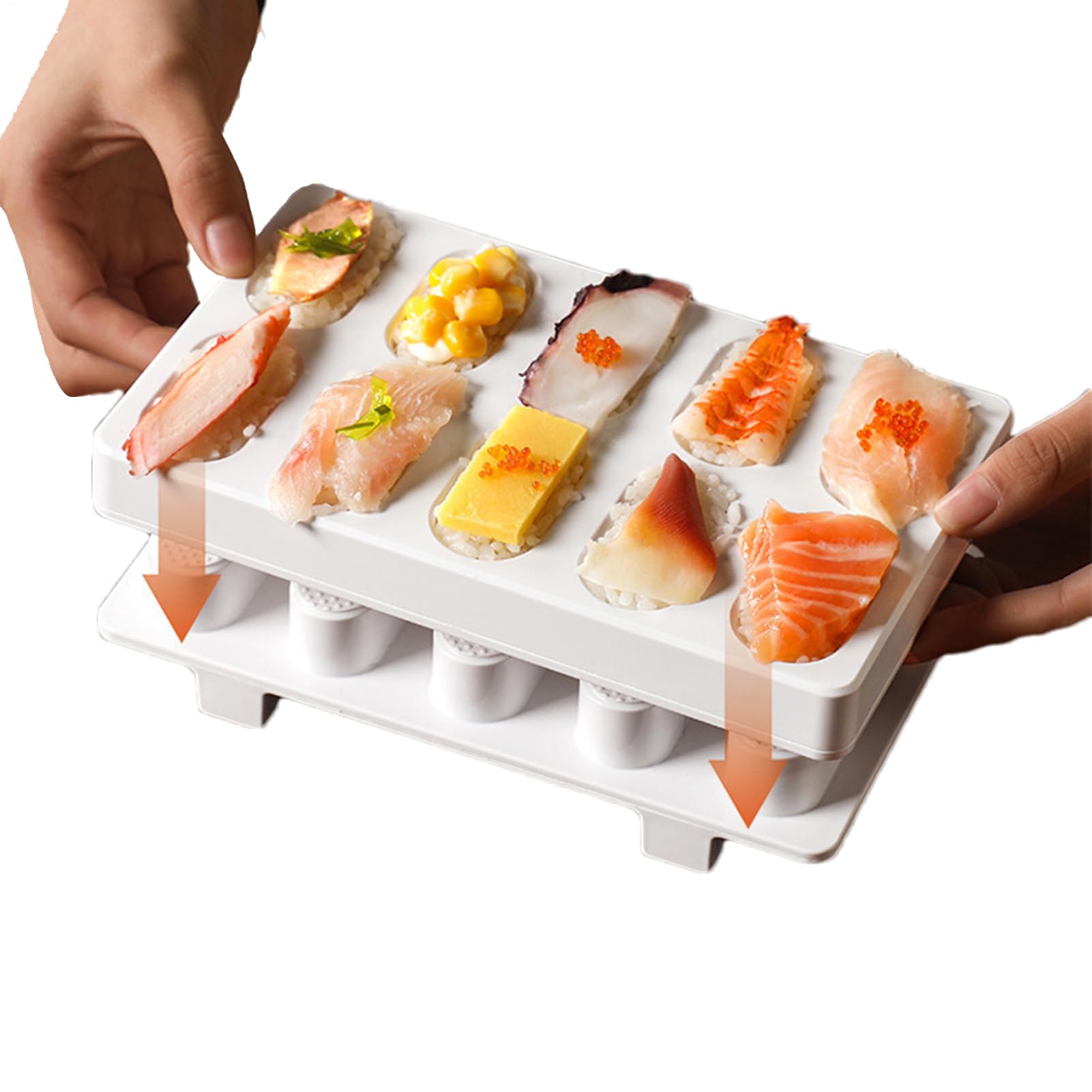 Moule à sushi pour restaurant et cuisine : l'outil à 10 grilles pour optimiser le service