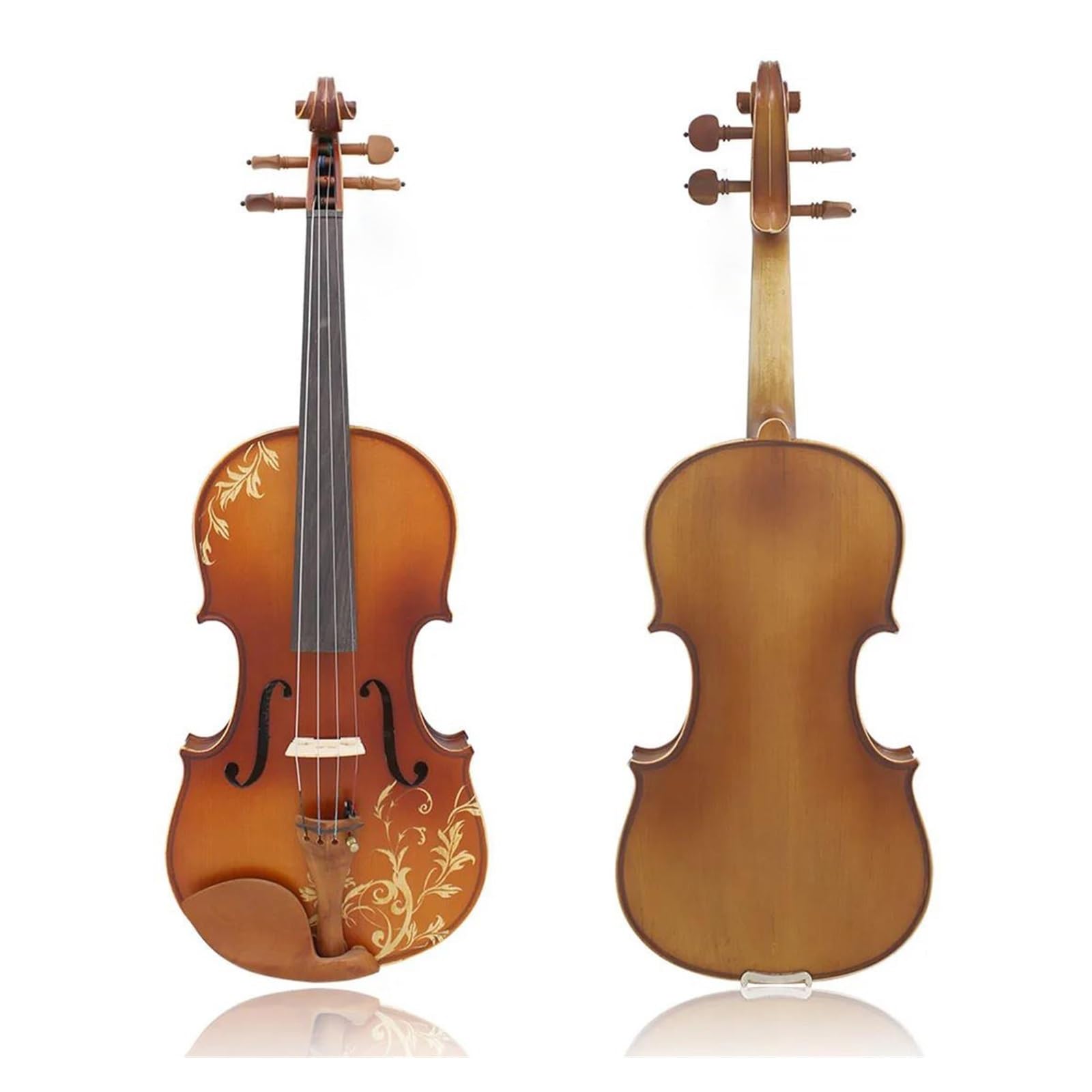 Violino 4/4 Professionale Acustico In Legno Massello Strumento Musicale Per Principianti Con Accessori Violino(2)