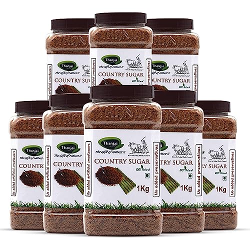 Image of Thanjai Natural Naatu Sakkarai | Natural Country Sugar 8 kg | Chemical-Free Sweetener for Cooking & Baking