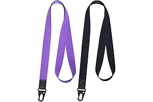 Impressive and Durable North Face Neck Lanyard for Comfort and Safety (2 Pack)