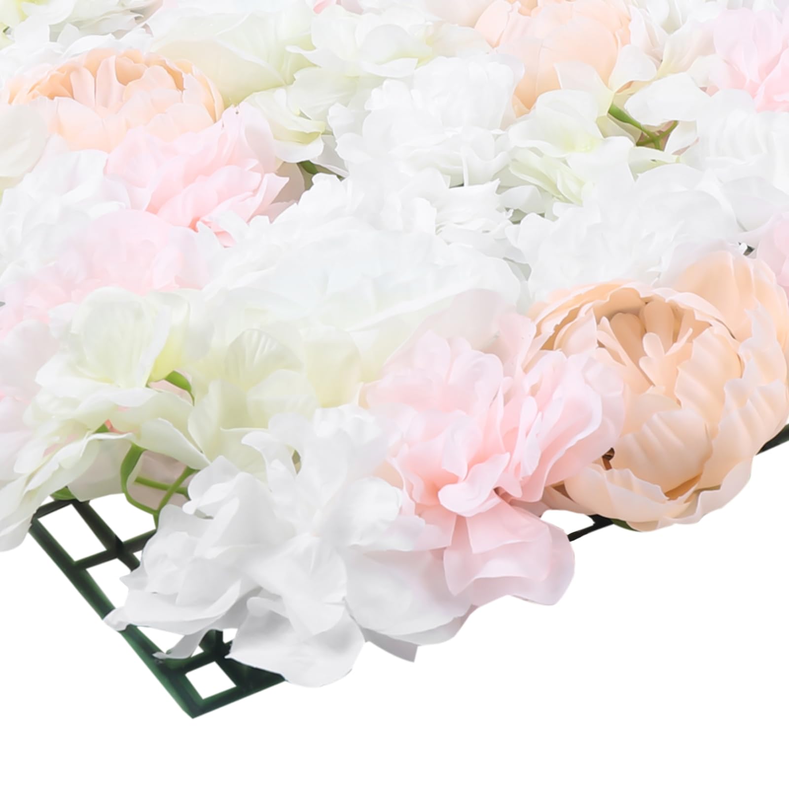 Rosenwand Künstliche Blumenwand DIY Hochzeit Straße Hintergrund Seidenblume für Hochzeitsortdekor Babyparty Partei 20 Stück 40 x 60CM