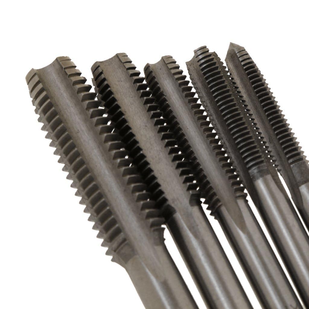 DY TOOLS ® 6pcs T-Type Machine Hand Screw Tap Wrench M3/M4/M5/M6/M8 Tap Die Set Straig 1